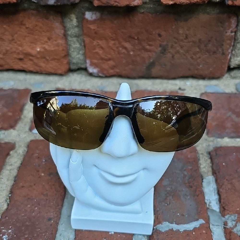 Ray-Ban Rb4021 Half Rim Polarized Sunglasses